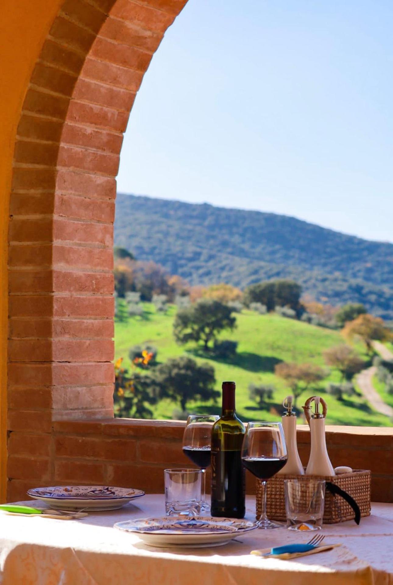 Madonna Del Poggio Cav Aparthotel Scarlino Eksteriør bilde